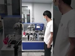 Électrode Z assemblage de cellules de poche d'empilement équipement semi-automatique machine de stratification de batterie